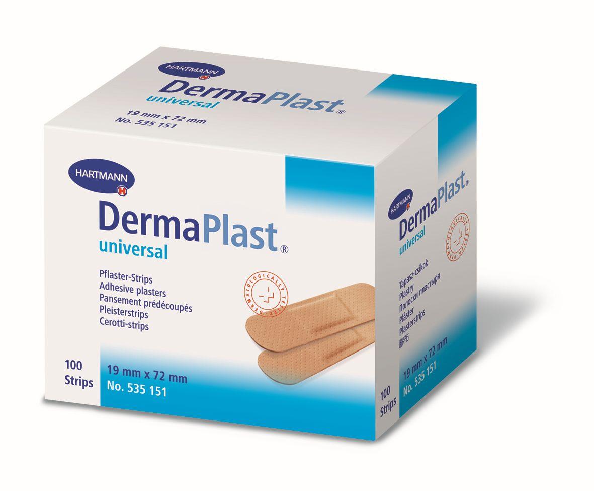 DermaPlast universal 25x72mm AP 100 Pflasterstrips