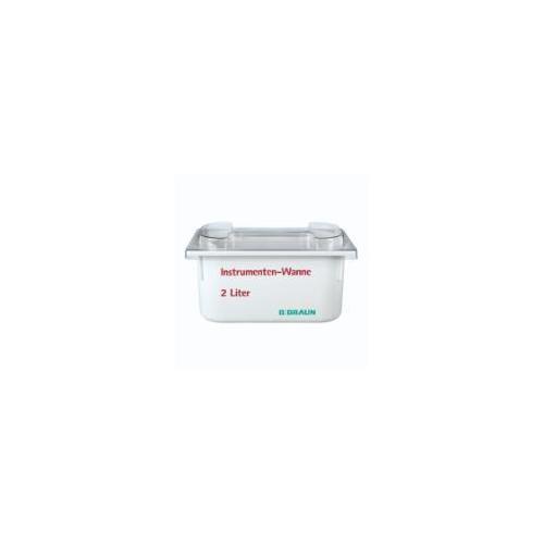 B. Braun Melsungen AG Helipur Instrumentenwanne 2Ltr m. Siebeinsatz u. Deckel