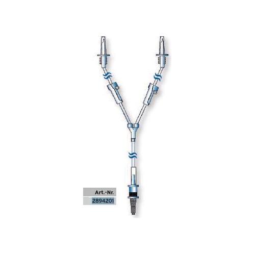 Fresenius Kabi AG Zwillingsüberleitgerät Typ 1D AP 15 mit Dornanschluss