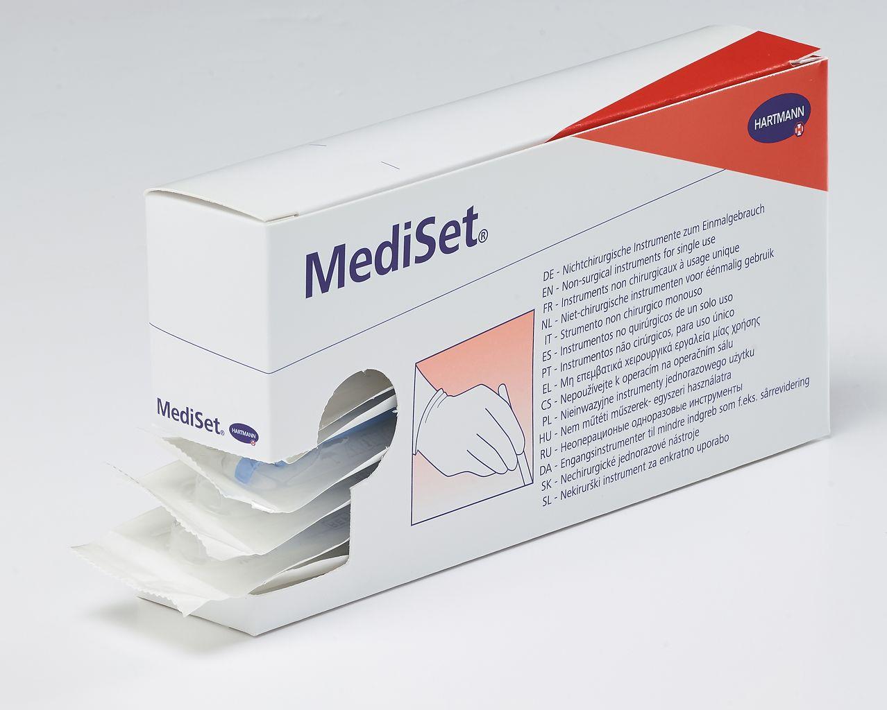 Mediset Fadenmesser 6,5cm AP 100 steril, 6,5cm m. rundgef. Klinge