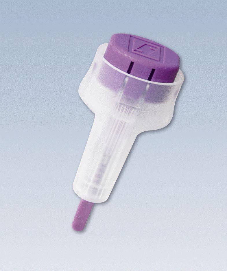 Safety-Lanzette super 1,6mm violett AP 200 z. Kapillarblutentnahme