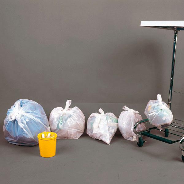 Abfallbeutel lose, weiß 20 L 23µ AP 100 f. Hanau