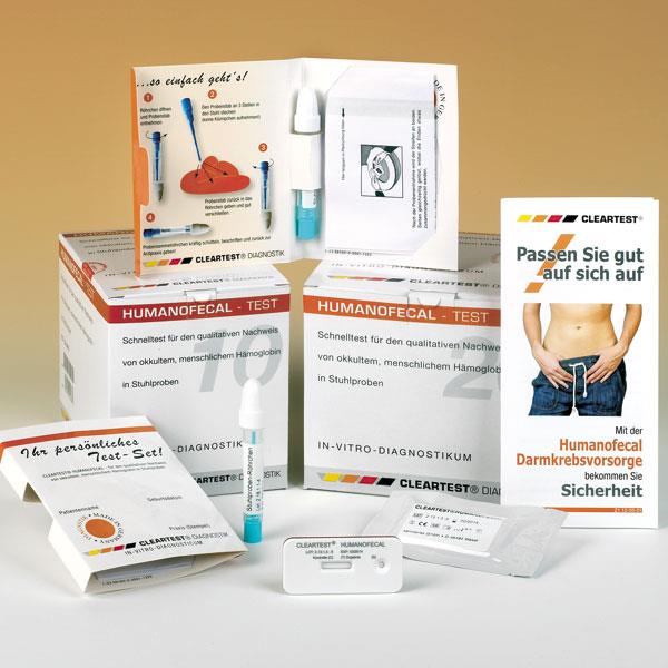 servoprax GmbH Cleartest Humanofecal Stuhltest AP 20 IFOB - Bild 2