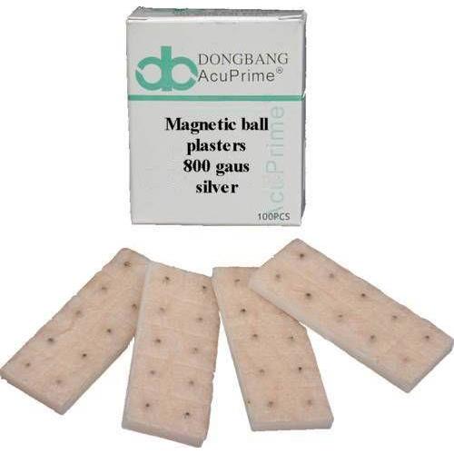 Dongbang Magnetkugeln versilbert PK 100 Akt.Magnetstärke=800Gauss