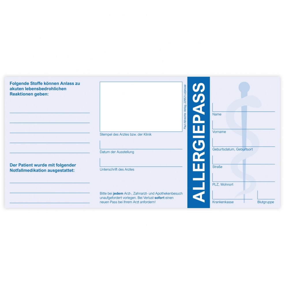 Allergiepass