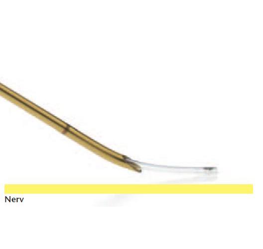 Plexolong Nanoline Punktionskanüle AP 10 18Gx50mm Tuohy Schliff