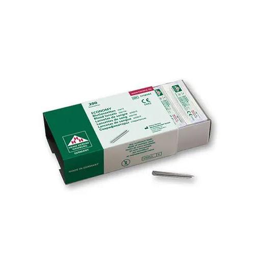 HERENZ HEINZ Blutlanzetten Economy AP 200, steril