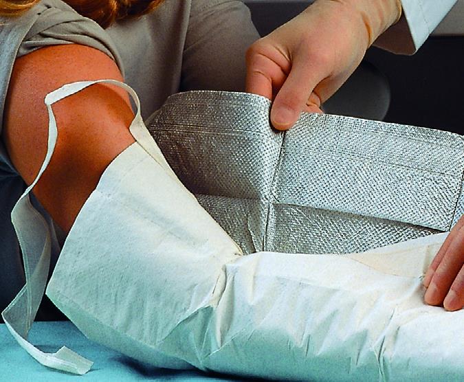 Metalline Tuch 73cmx10m, 1 Stk, gerollt