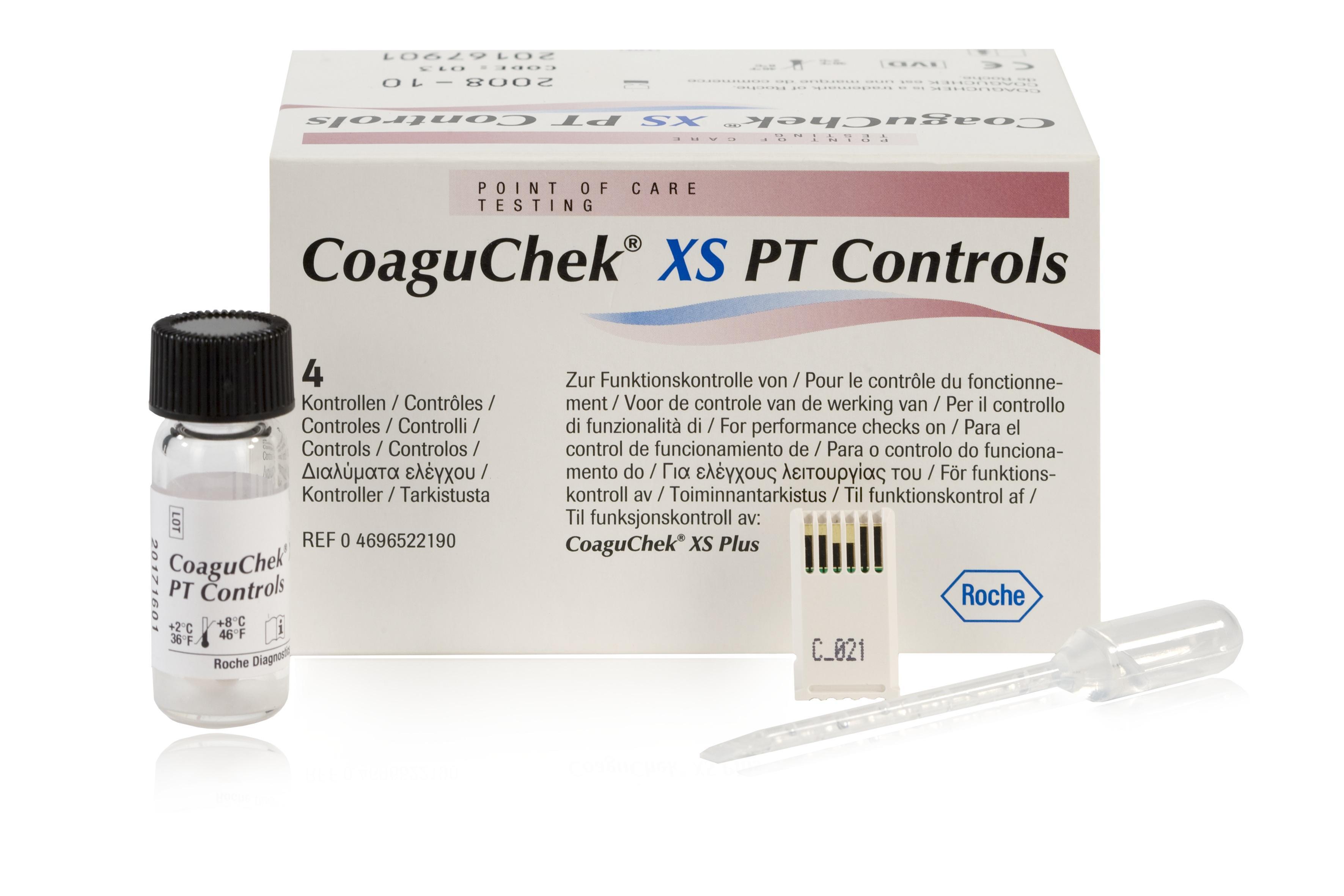CoaguChek XS PT Controls AP 4