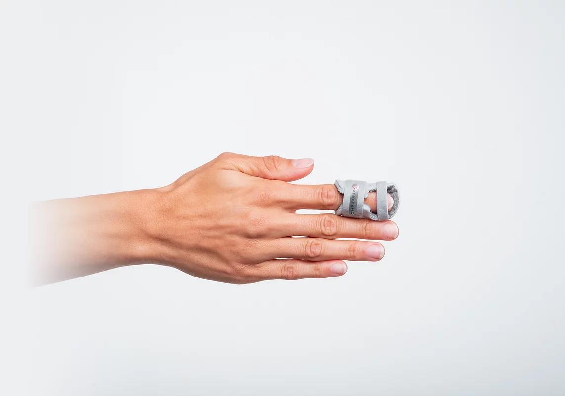 Chrisofix Fingerendgelenkschiene basic PK 10 Gr. S, mit Klettverschluss