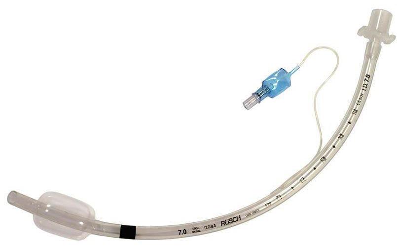 Teleflex Medical GMBH Super Safetyclear Trachealtubus 7mm MA 10 Nasal/Oral, 1 Murphy Auge