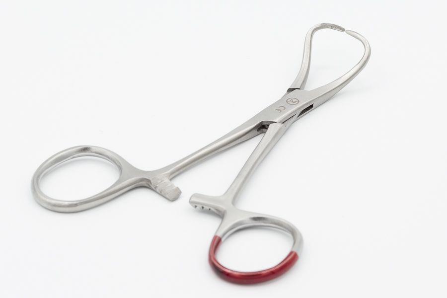 Backhaus Tuchklemme PK 25 13,5cm zum Einmalgebrauch