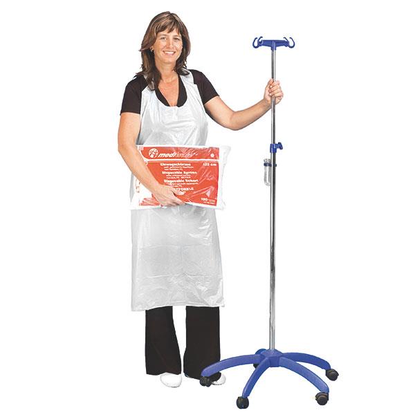 servoprax GmbH Mediware Einmalschürzen PE weiß AP 100 Herrengröße 160cm lang
