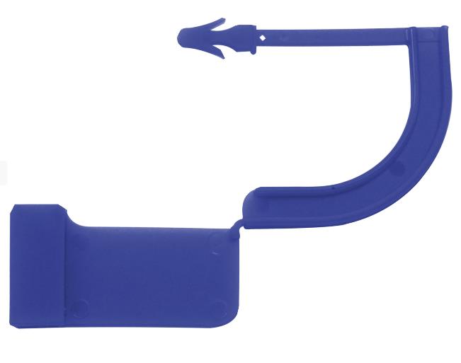 Key Surgical LLC Verschlusssiegel blau ohne Indikator AP 1000 aus Kunststoff