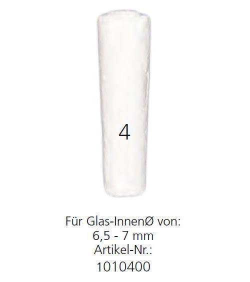HERENZ HEINZ Steristopfen Nr. 4 aus Zellstoff AP 5000 f.Gläser Innendurchm.6,5-7,0mm