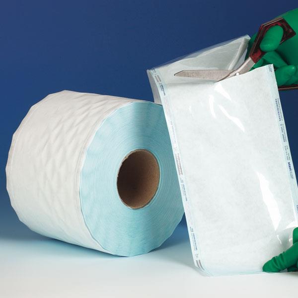 Klarsichtrolle ohne Falte 75mmx200m Papier u. Transparentfol.