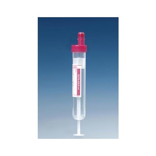 S-Monovette Hämatologie 9ml m. Etikett AP 50 92x16mm Kalium-EDTA