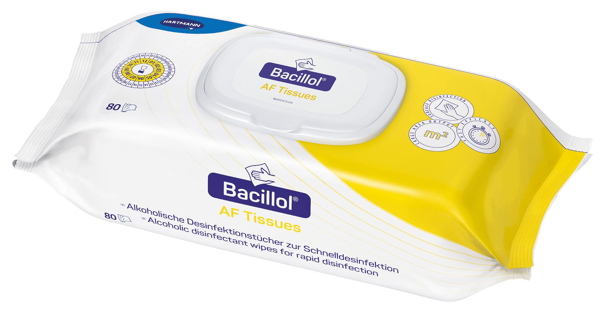 Bacillol AF Tissues AP Flow Pack mit 80 Tüchern