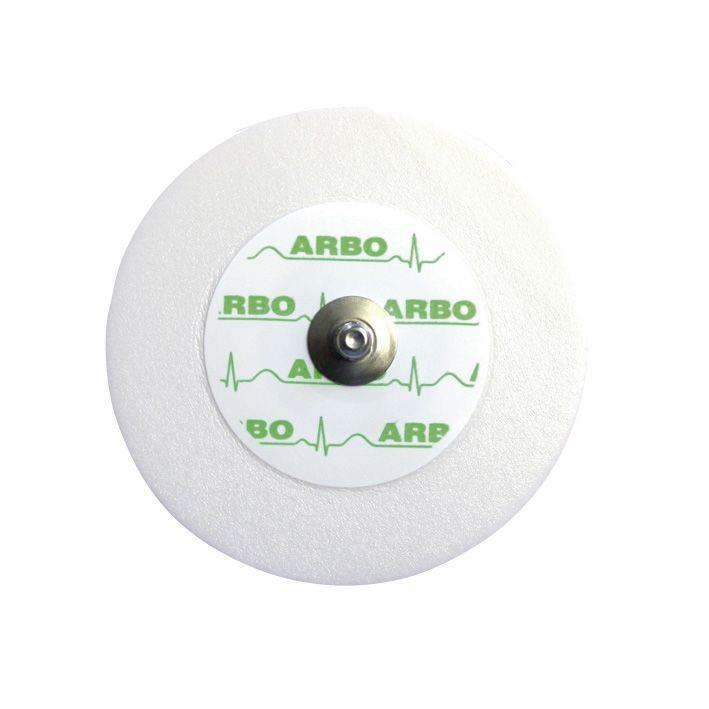 Arbo Einmal-Elektrode m. Druckknopf AP 30 55mm Schaumstoff