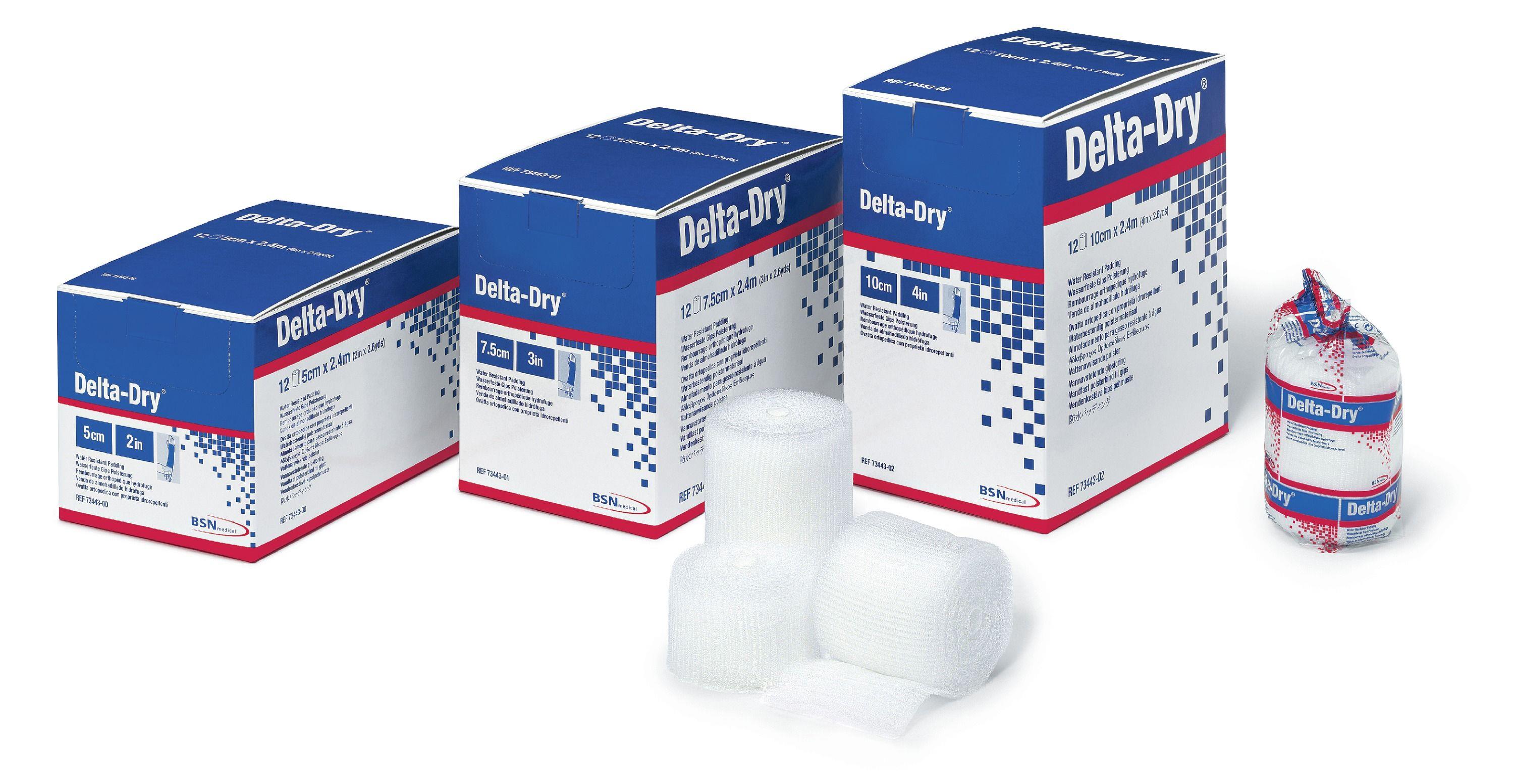 BSN medical GmbH Delta-Dry 5cm x 2,4m AP 12 wasserfeste Polsterwatte