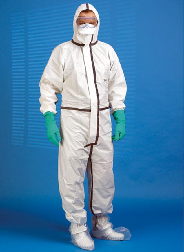 servoprax GmbH Healthgard Komplett Schutzoverall Schutzset > Typ 1 Gr. XL