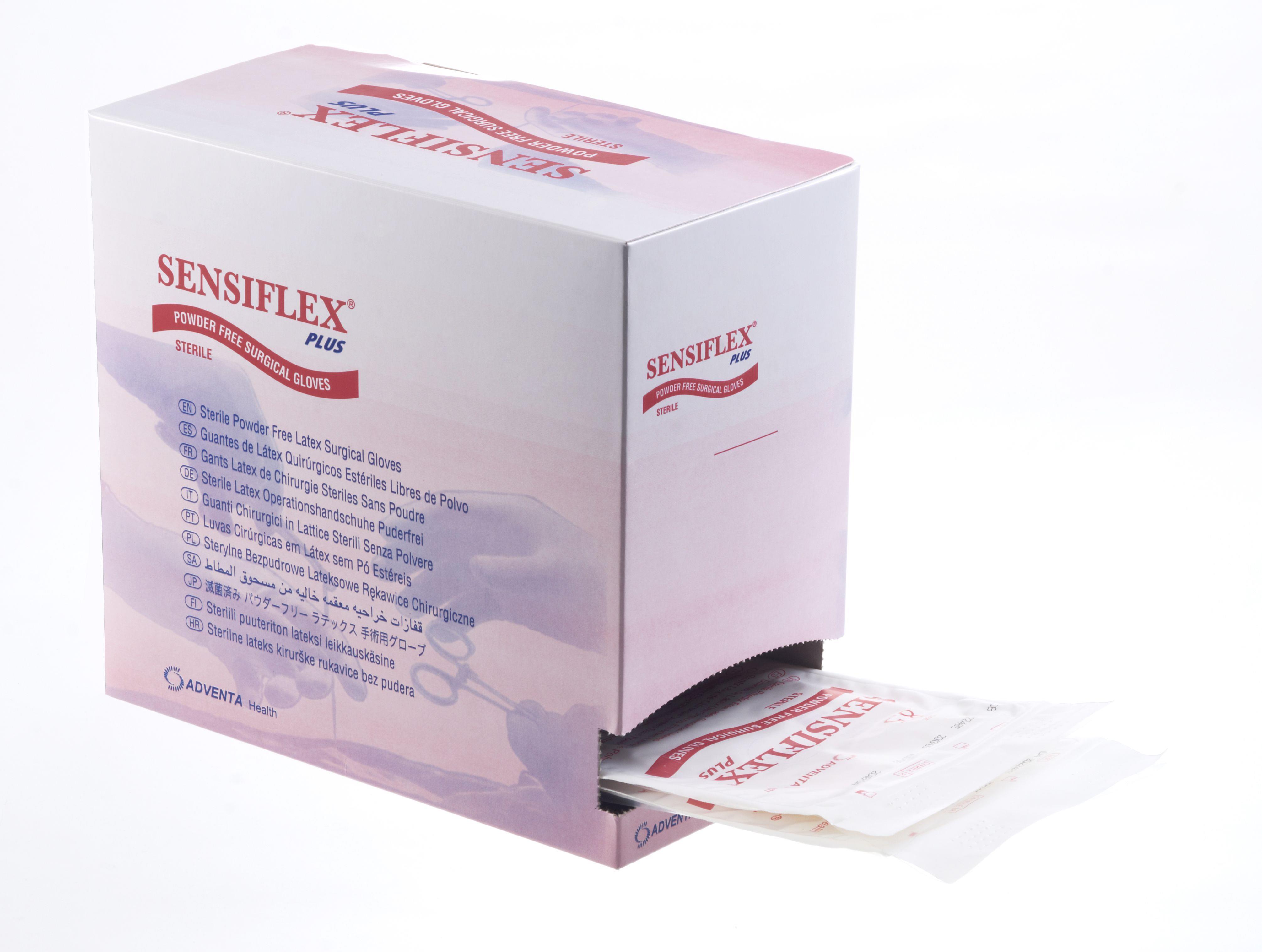 ULMA INTERNATONAL GMBH Sensiflex plus OP-Handschuhe Gr. 6,5 AP 50 Paar, steril, Latex, puderfrei