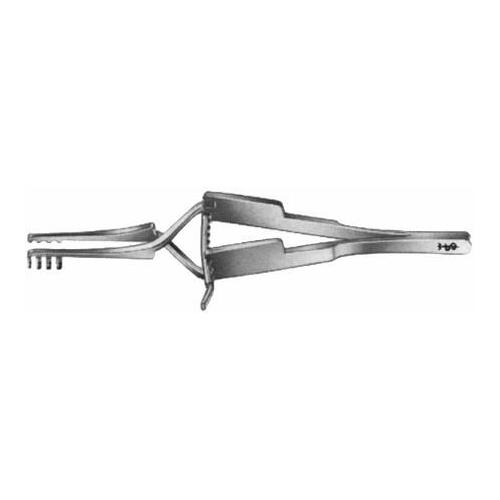 AESCULAP Wundspreizer selbsthaltend stumpf 10cm 4x4 Zinken