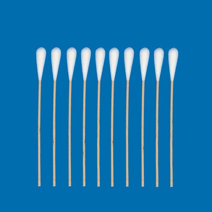 Mediwood Wattestäbchen 150mm AP 100 kleiner Wattekopf 4mm Durchm.