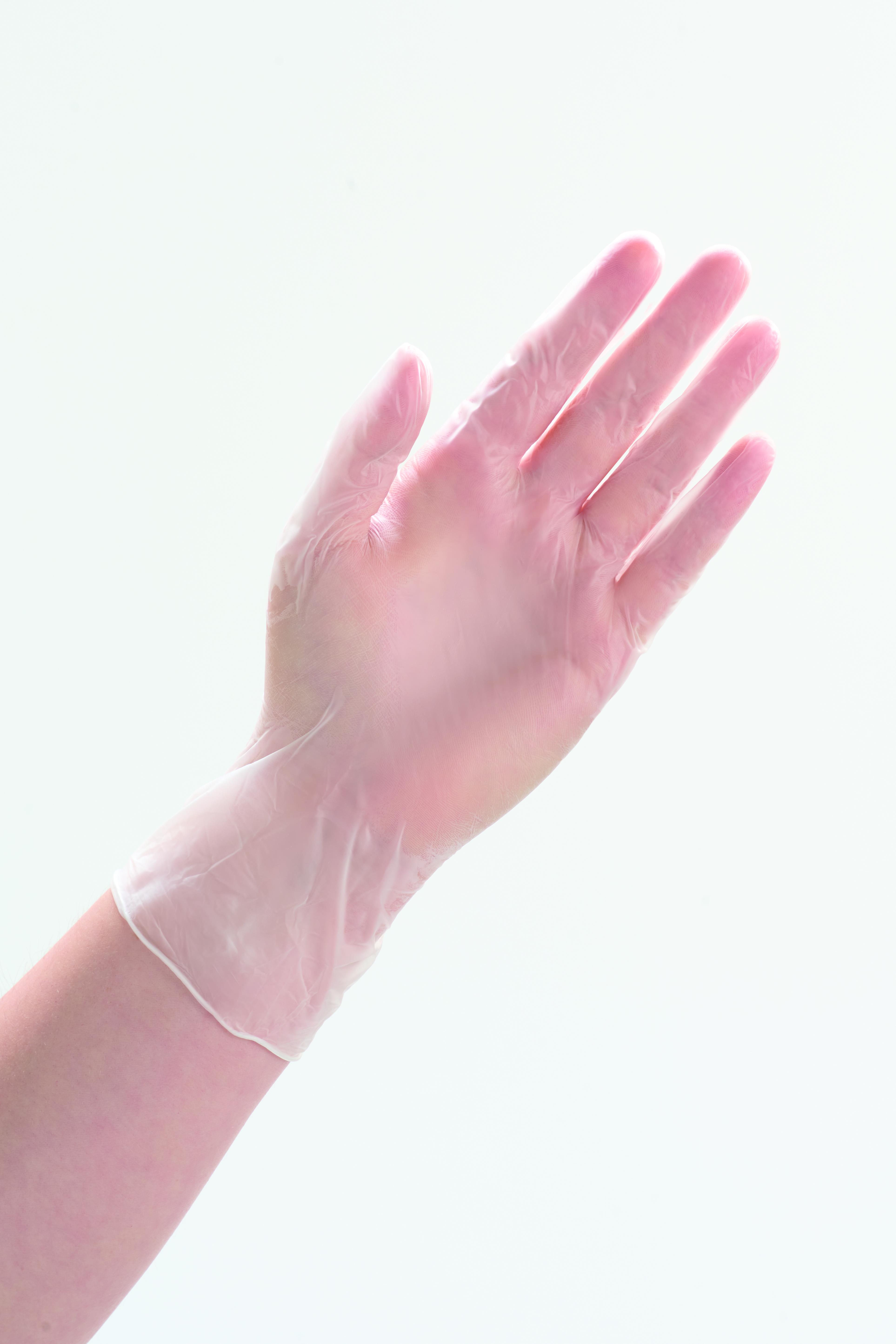 Sentina Vinyl Untersuchungshandschuh, ungepudert, transparent, Gr. M, 100St