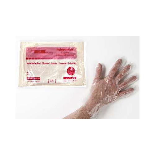 Care & Serve PE-Hygienehandschuh AP 100 Damen, transparentes PE