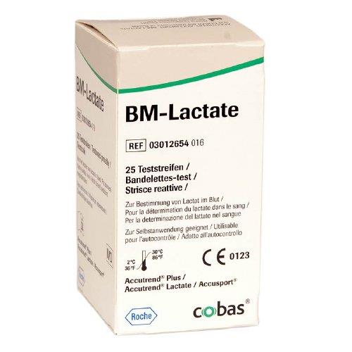 BM-Lactate Teststreifen AP 25 zur Messung der Lactatewerte