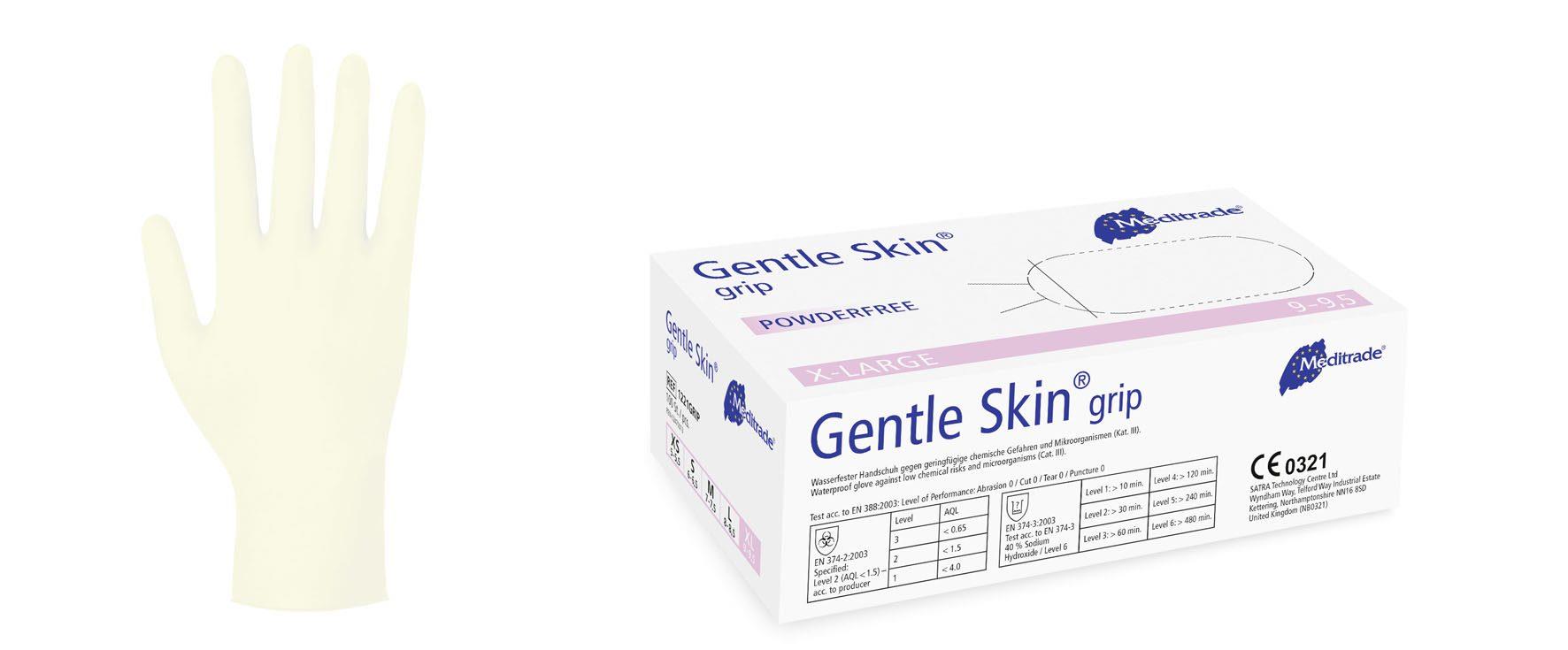 Gentle Skin Grip USH small AP 10x100 puderfrei Latex unsteril