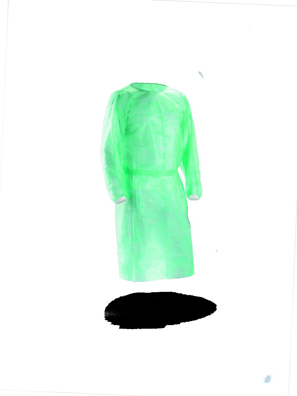 Sentina Besuchermantel unsteril, grün
