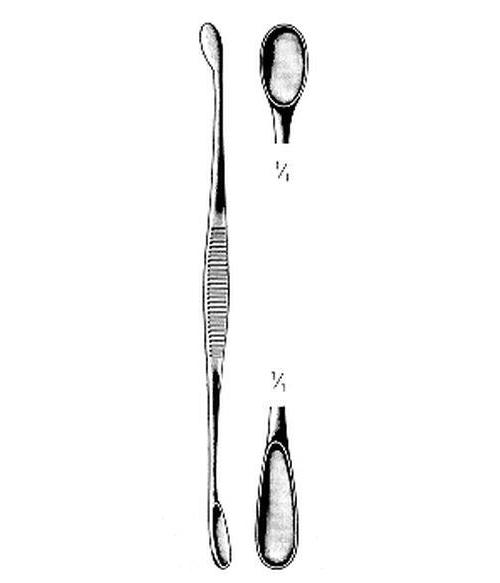 VEHU-MEDICAL Scharfer Löffel nach Volkmann 14cm 1/1