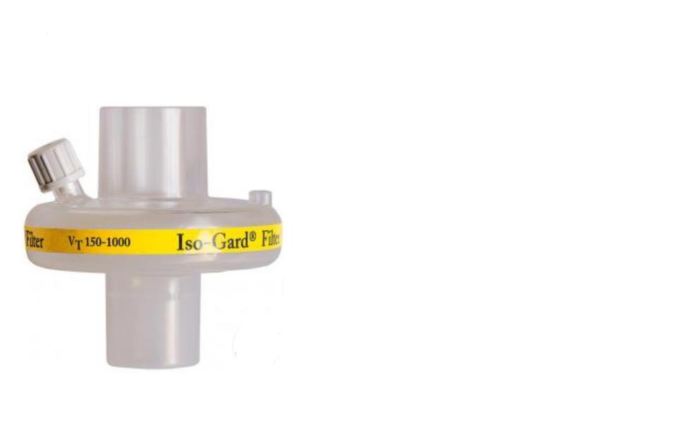 Gibeck Iso-Gard Filter gerade AP 25 Bakterien- und Virenfilter