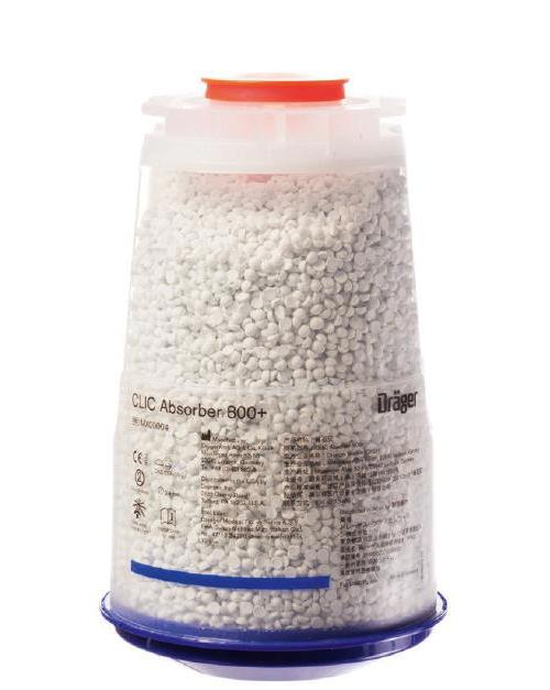 Atemkalk CLIC Absorber 800 plus AP 6 1,2 Liter
