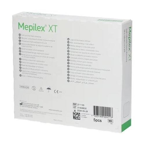 Mölnlycke Health Care AB Mepilex XT steril 10x10cm PK 5 weicher Schaumverband - Bild 2