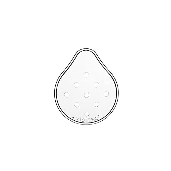 DOMILENS BD Visitec Universal Augenklappe AP 50 7,5x6,5cm, unsteril