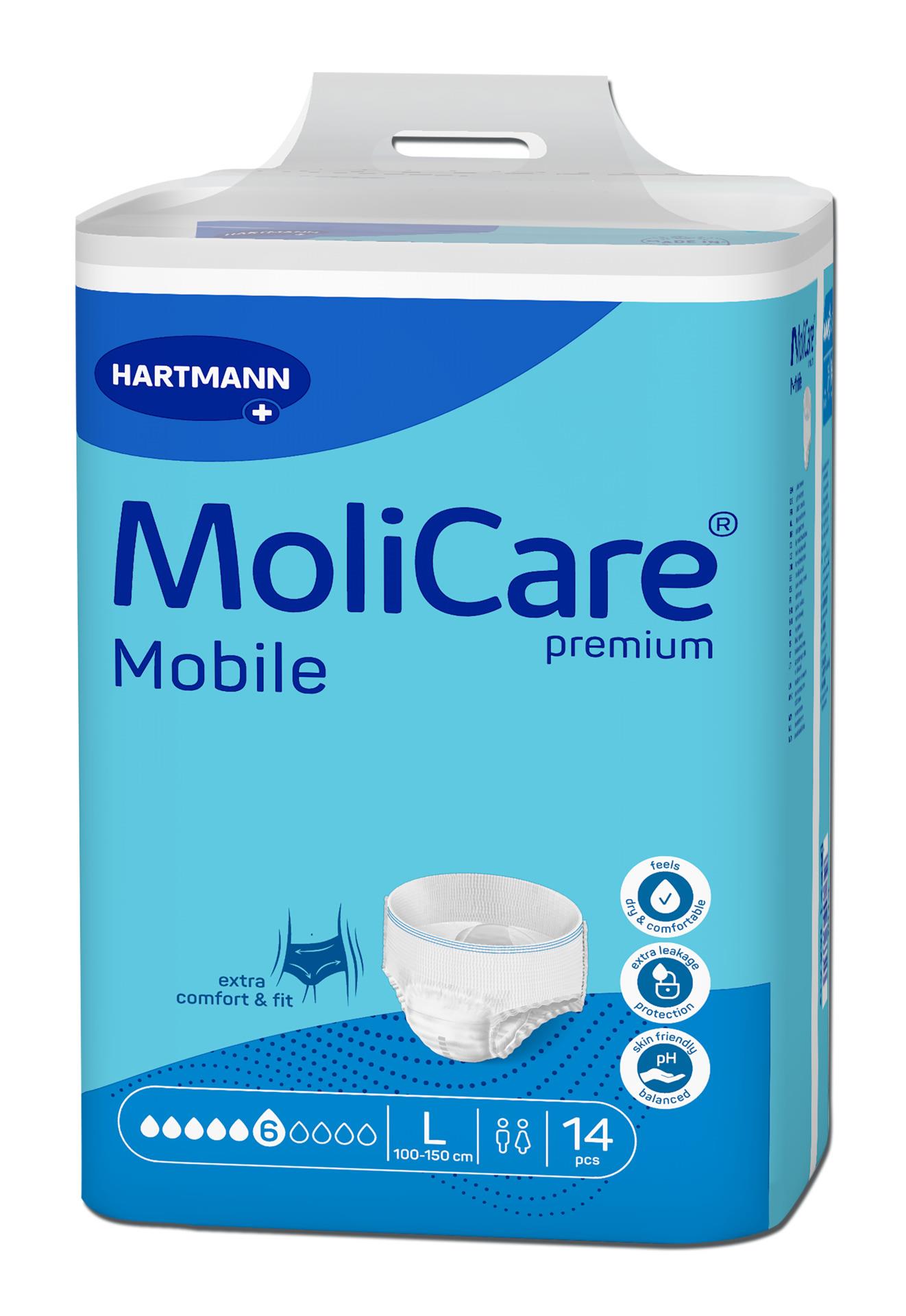 MoliCare premium Mobile Pants 6 Tr. L PK 14