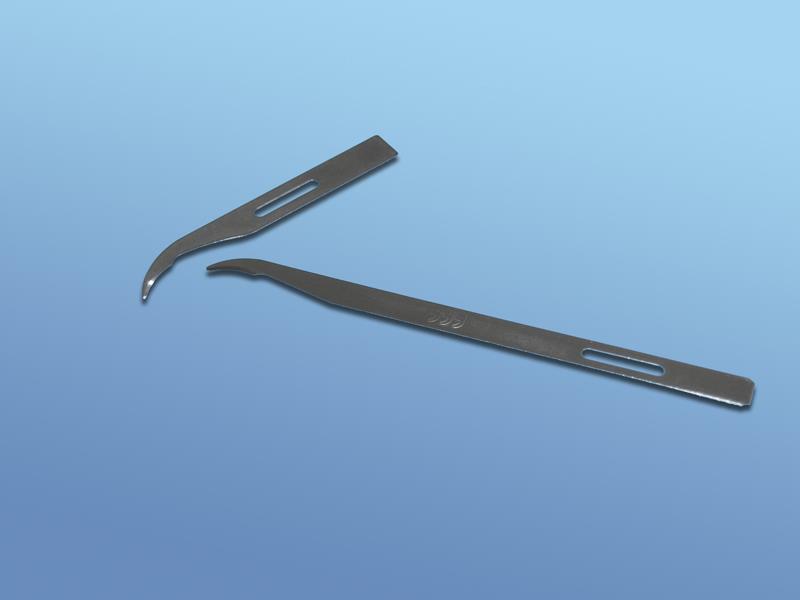 Präzisa Fadentrennmesser kurz 6,4cm AP 100 steril