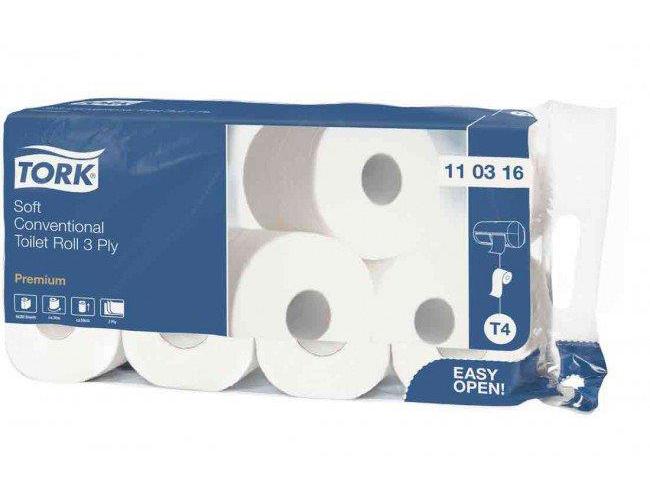 Tork Premium Toilettenpapier AP 72x250 Blatt 3-lg.hochweiss