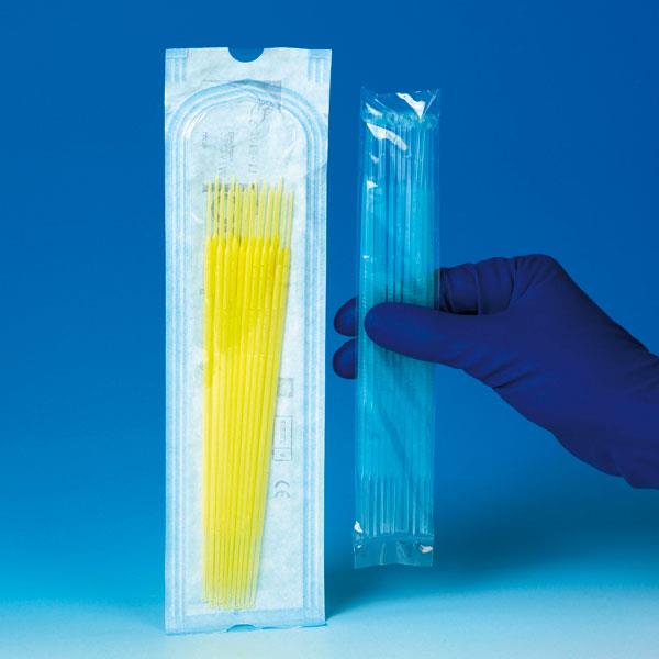 Impfschlingen steril m. Nadel PK 20 Typ groß-blau- 10µl Durchm.