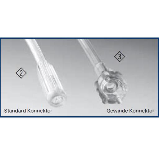 Kendall Sauerstoff-Sicherheitsschläuche AP 50 213cm 1 Univers.-Gewindekon.weibl