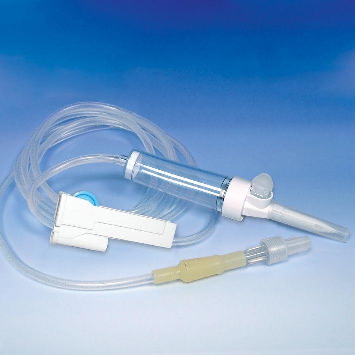 MEGRO Infusionsgerät LL AP 100 m. Belüftung, 150cm