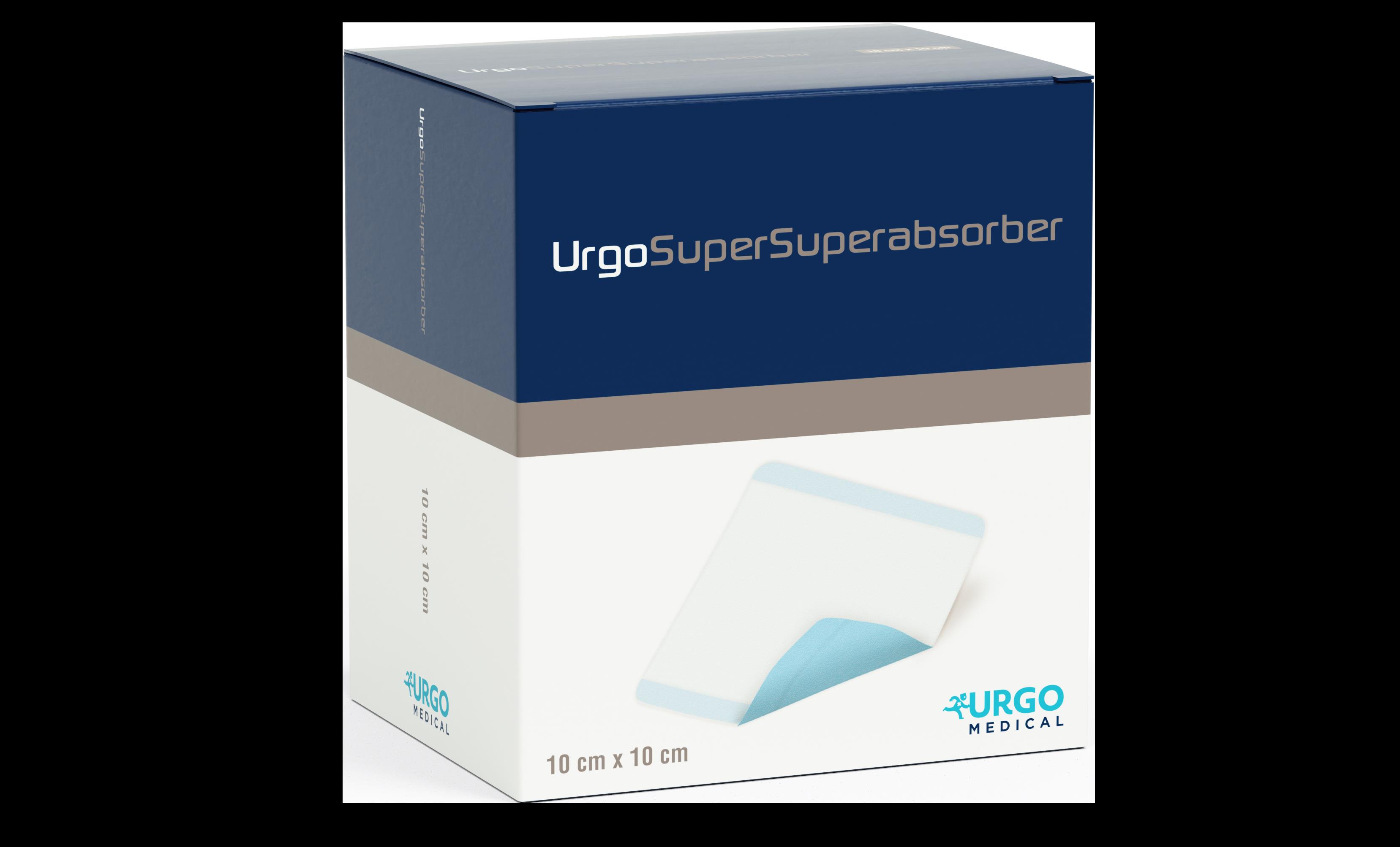 Urgo GmbH UrgoSuperSuperabsorber 20x20cm PK 10 Superabsorbierende Wundauflage
