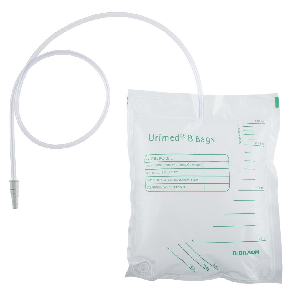 Urimed® B' Bag mit 90 cm Schlauch PK 250 1500ml, unsteril
