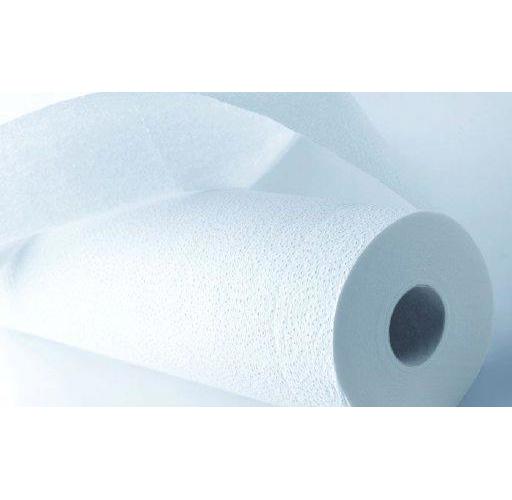 Fripa-med basic-line Ärztekrepp AP 9 59cmx50m, 1-lg.weiß,perf.,recy