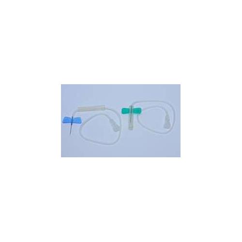 DISPOMED WITT OHG Ecoflo Safety Perfusionsbesteck 23G AP 100 0,60x19mm blau
