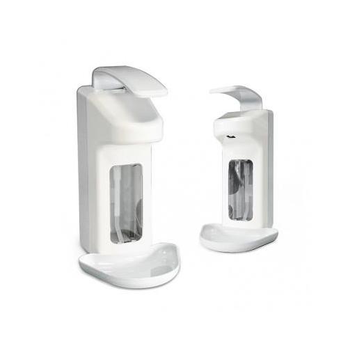 MEGRO GMBH & CO. KG ratiomed Desinfektions-u. Seifenspender 500ml, Kunststoff m. kurzem Armhebel