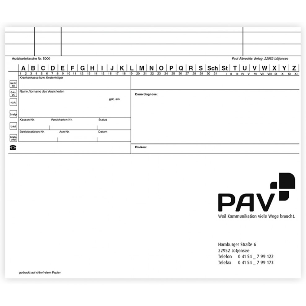 Ärztekarteitaschen
